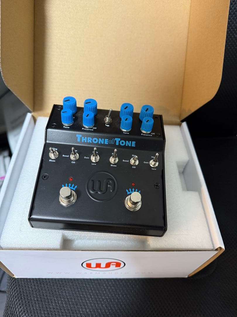 ギター WARM AUDIO / Throne of Tone Warm Audio Throne of Tone - Two Sided, Boutique-Style Overdrive Pedal
