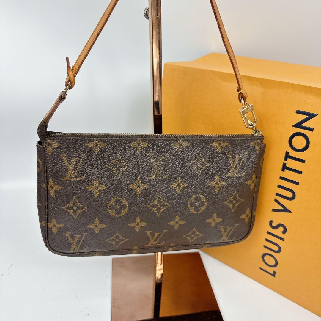 ルイヴィトン　モノグラム　ポシェットアクセソワール　旧型　AR0917 LOUIS VUITTON ルイヴィトン モノグラム ポシェット・アクセソワール