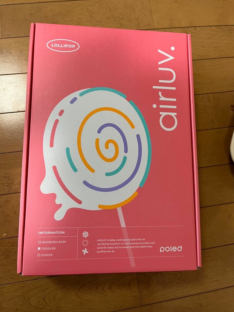 エアラブ4ロリポップ　POLED オーツラテ エアラブ4+ロリポップ送風機付きクールシート/オーツラテ(オーツラテ