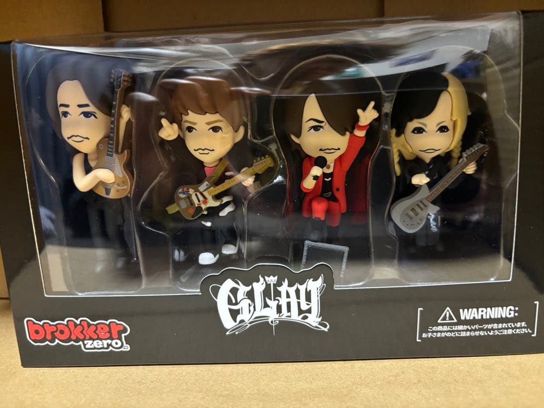 GLAY ローソン 限定フィギュア brokker zero 4体セット - メルカリ