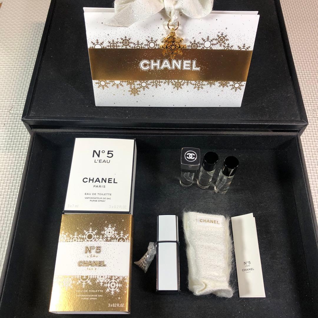 シャネル N°5 ロー オードゥトワレット パース スプレイ(7mL×3)