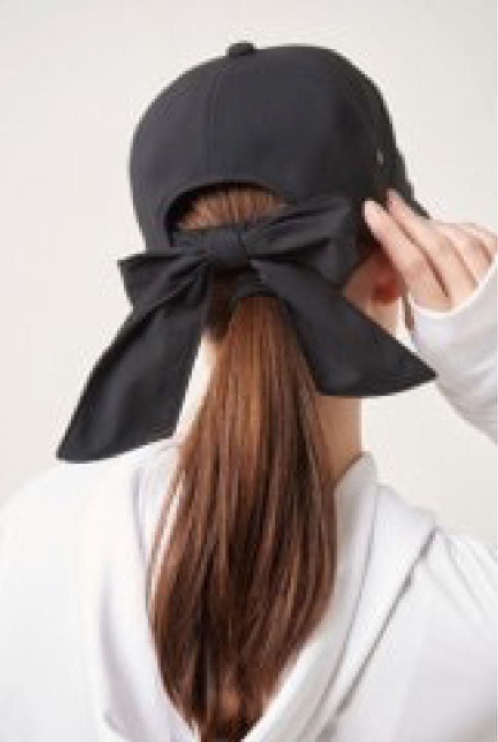 yori サンブロック付キャップ