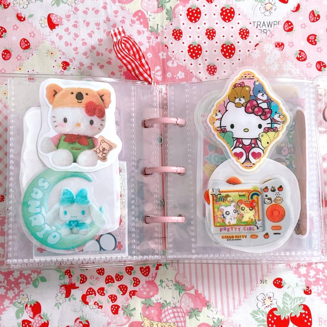サンリオ おすそ分けファイル シール帳 完成品 バインダー 613 - メルカリ