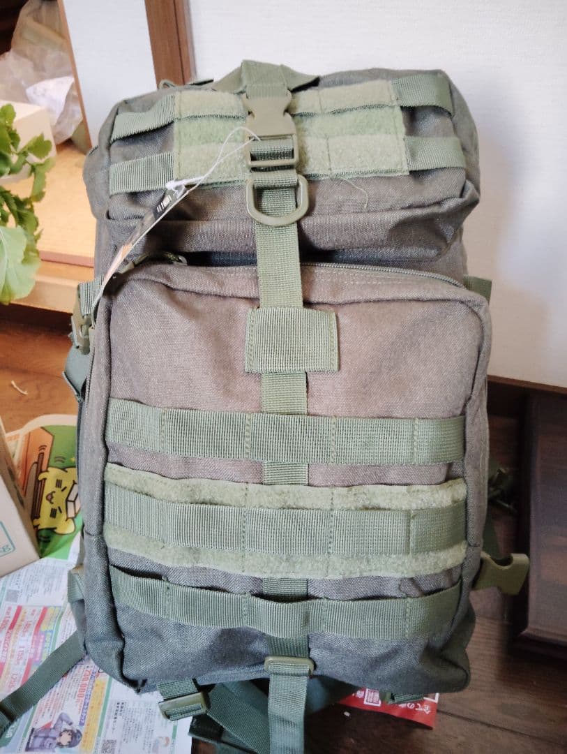 自衛隊実物 新品未使用タグ付きTY-3015L DX アサルトパック大 OD