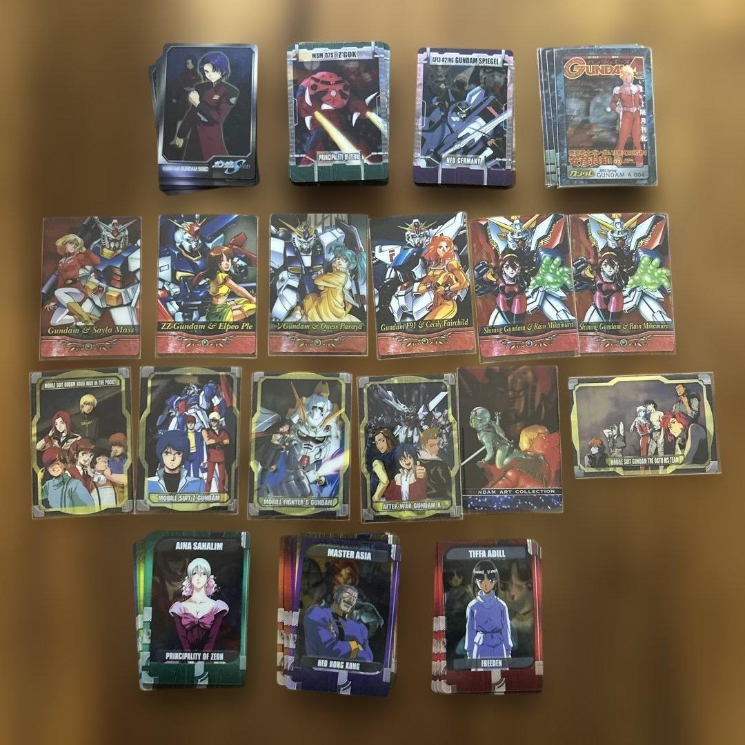 ガンダム 森永ウエハースカード115枚セット レア - メルカリ