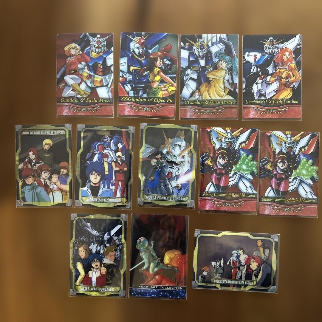 ガンダム 森永ウエハースカード115枚セット レア - メルカリ