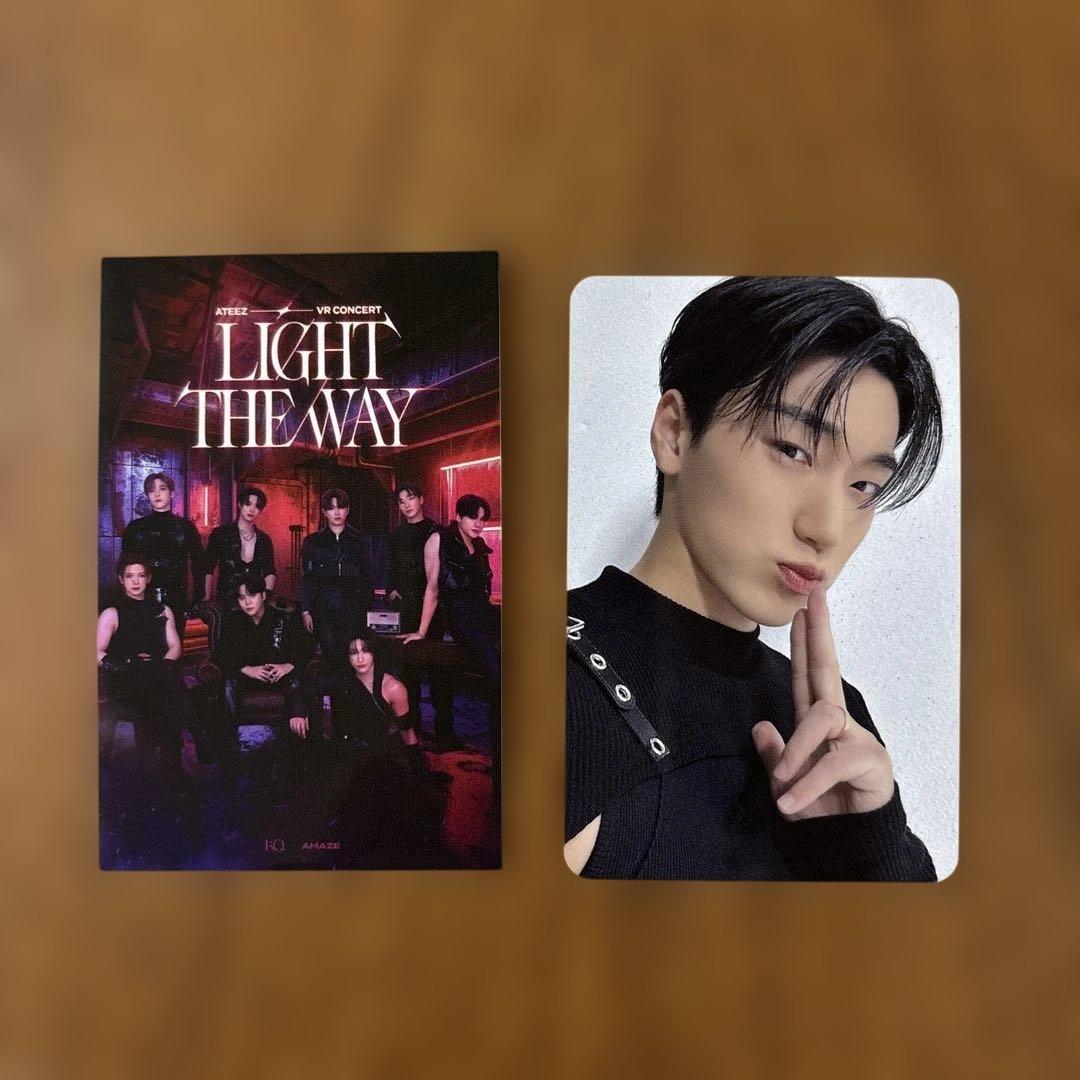 ATEEZ アチズVR 映画 LIGHT THE WAY 入場特典 トレカ サン - メルカリ