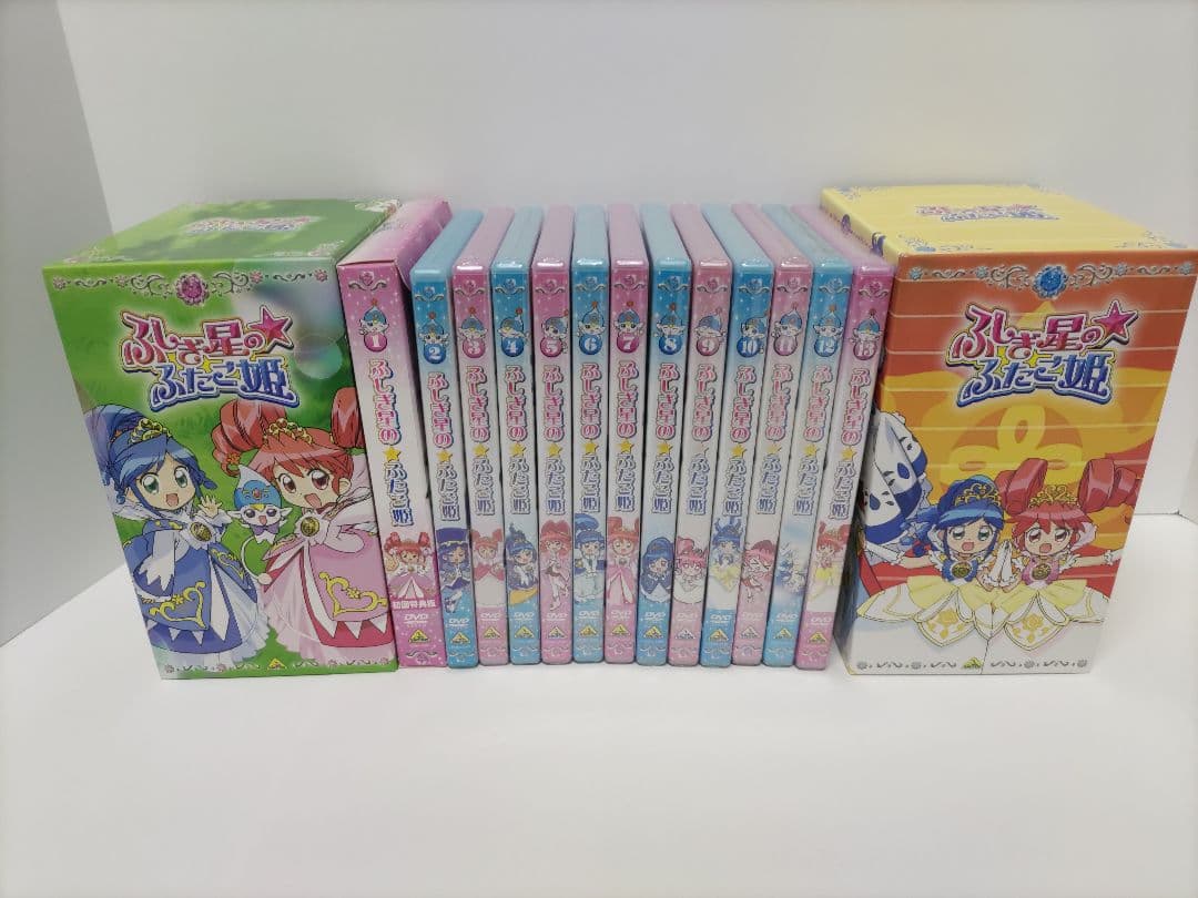 ふしぎ星の☆ふたご姫 DVD 全巻セット 1巻2巻開封済み 3巻～13巻未開封