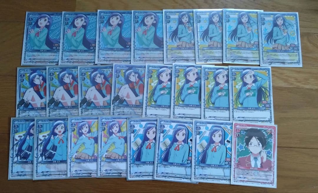 プレシャスメモリーズ　ぼくたちは勉強ができない！　デッキ＆パーツ約４コン分