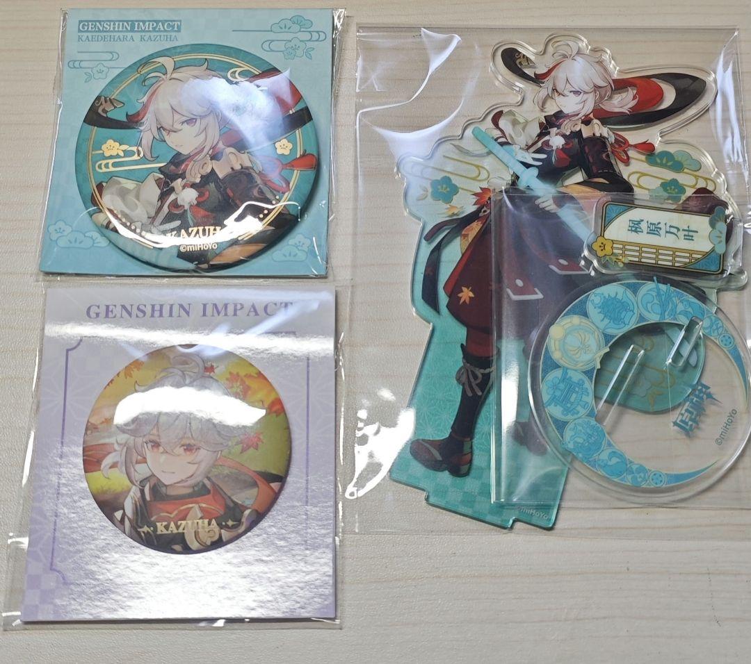 原神 楓原万葉 アクスタ 缶バッチ セット - メルカリ