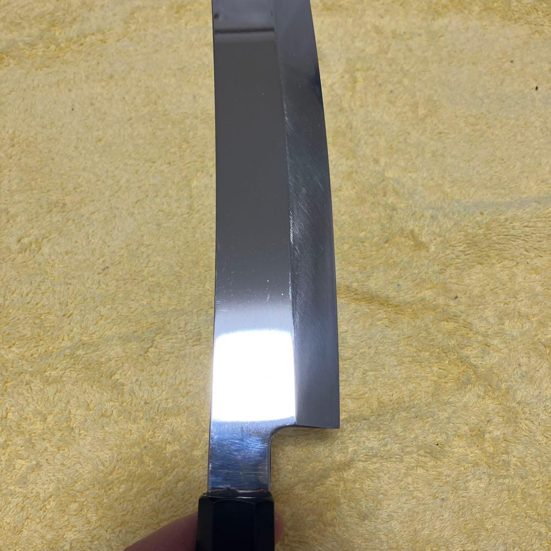 ⑦切付尺寸　花梨瘤　銀巻　鏡面　本焼