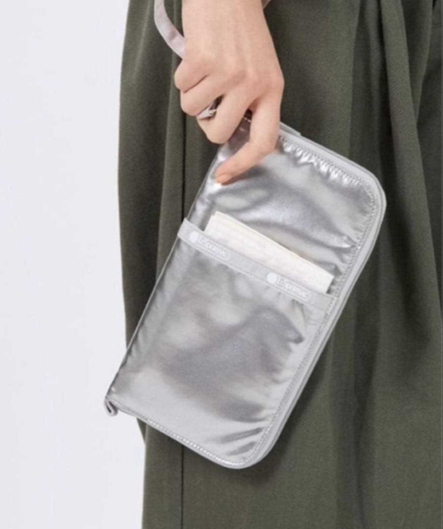 レスポートサック ひとりっぷ ギンガ MASTER TRAVEL WALLET