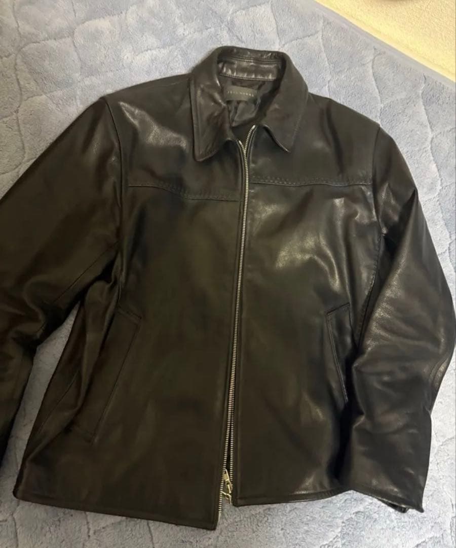 t*i様 TETE HOMME AMFステッチゴートレザージャケット　3L 楽天市場】TETE HOMME / テットオム 秋冬新作 1023519011-001 ブラック