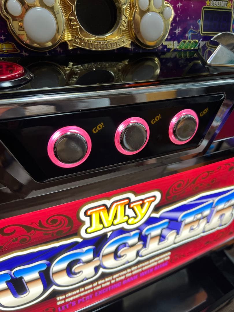 送料無料 現行6号機 マイジャグラー5 スロット 実機 家スロ 家庭用電源