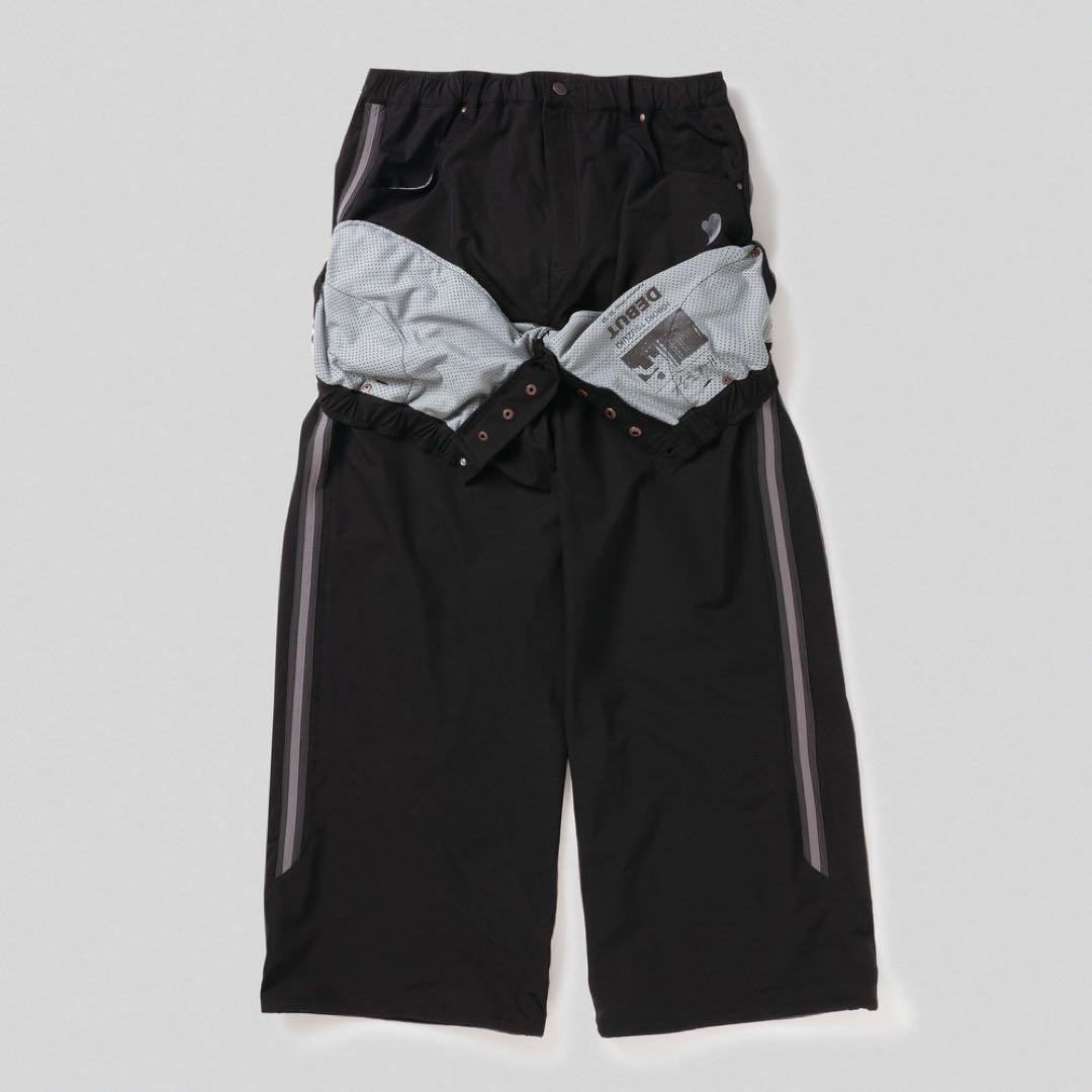 【HIROKI TSUZUKI】DOUBLE WAIST TRACK PANTS