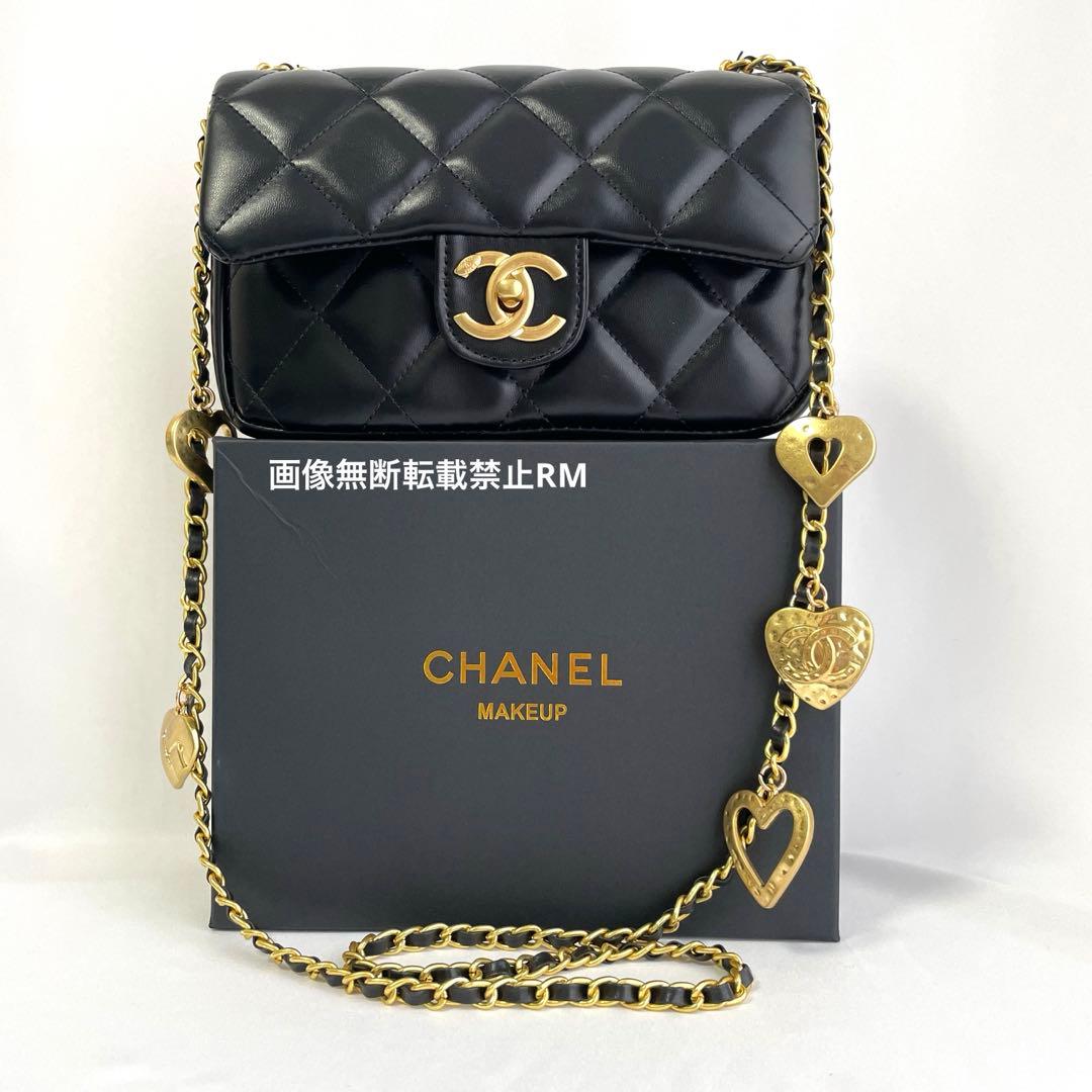 シャネル ノベルティ ハートチェーン ショルダー