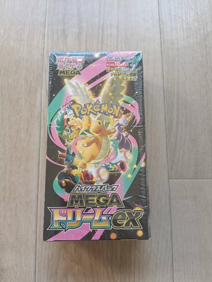 ポケモンカードゲーム MEGAドリームEX ボックス　シュリンク付！ メガドリームexボックス シュリンク付き MEGAドリームex ポケモン