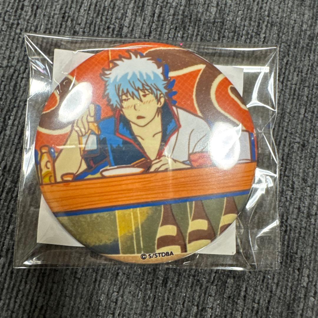 銀魂 J-WORLD 景品 缶バッジ 坂田銀時