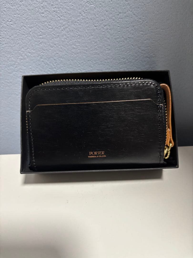 PORTER ポーター　ブラック ケース　新品　未使用　財布　クリスマス
