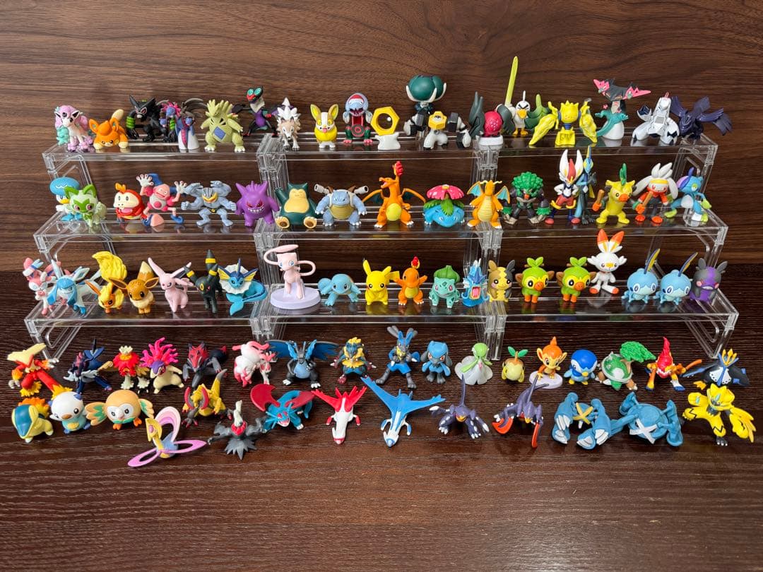 【値下げ中】ポケモン モンコレ Sサイズ 87体 セット売り モンコレ 旅立ちの3匹セット ジョウト地方 ｜【公式】ポケモンセンター