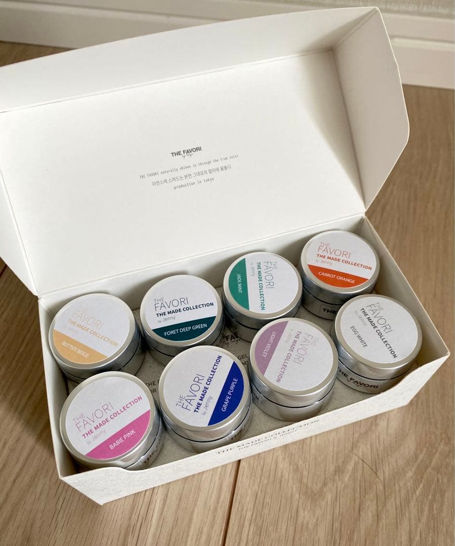 The Favori made collection クリームジェルセット