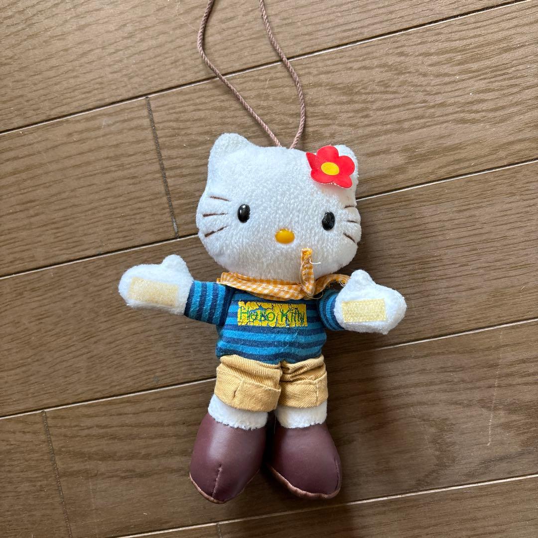 サンリオ ハローキティ 足長キティちゃん ぬいぐるみ レトロ ガール
