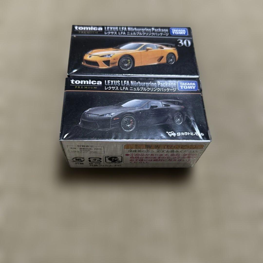 トミカ プレミアム レクサス LFA 2個プラスRCセット