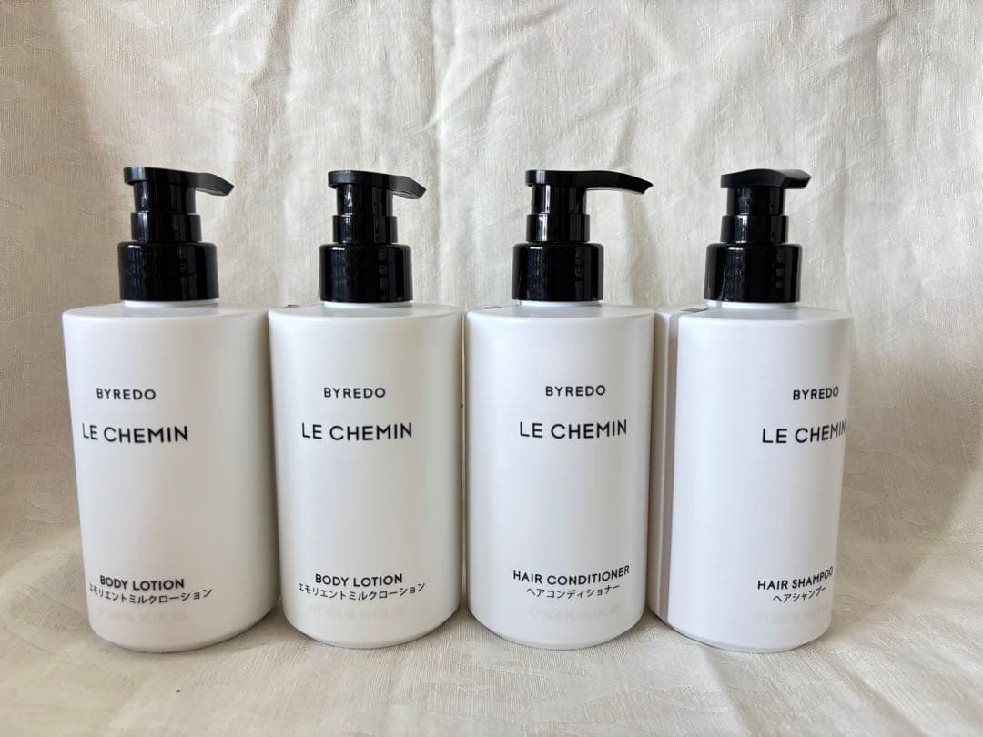 未使用品　BYREDO バイレードLE CHEMIN シャンプー等 4点　非売品