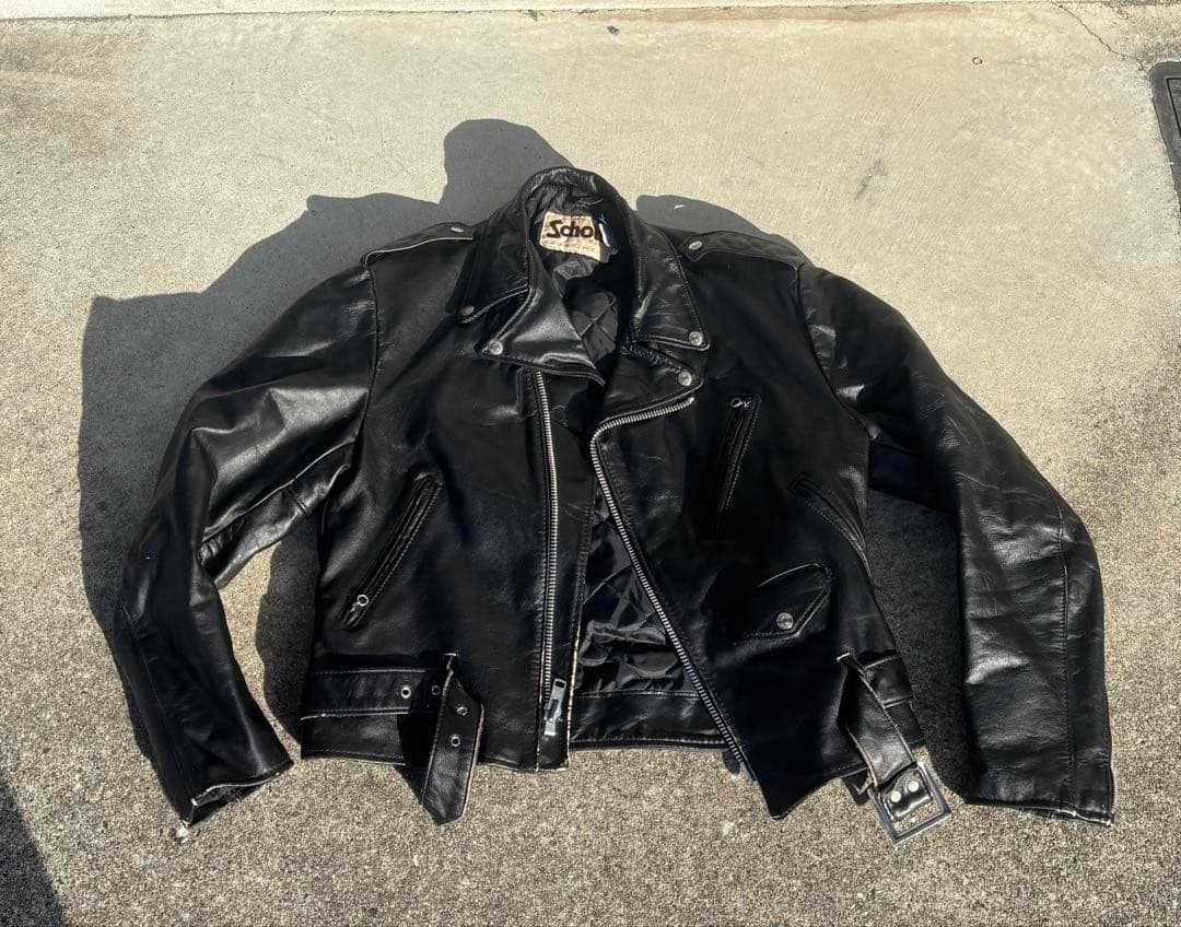 Schott ダブル ライダースジャケット