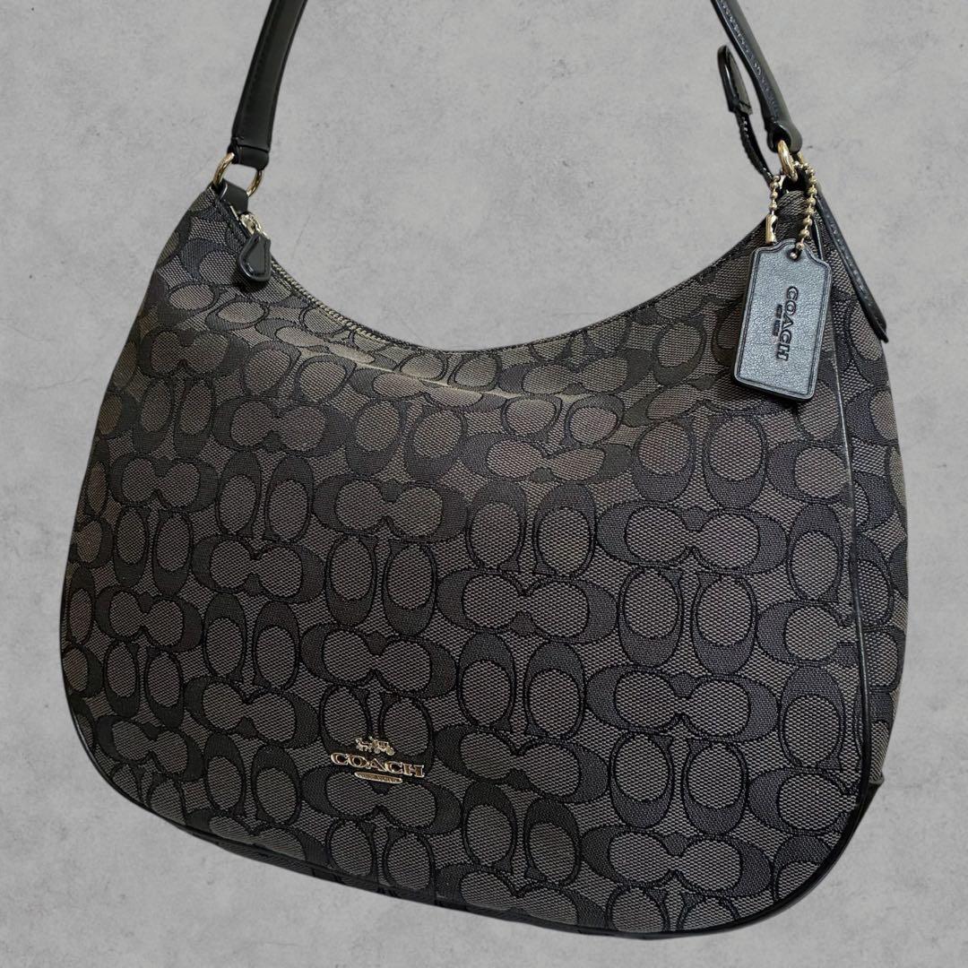 極美品 COACH コーチ シグネチャー ホーボー ハンドバッグ ワンショルダー COACH（コーチ） バッグ CJ842 2024春新作セール ショルダーバッグ