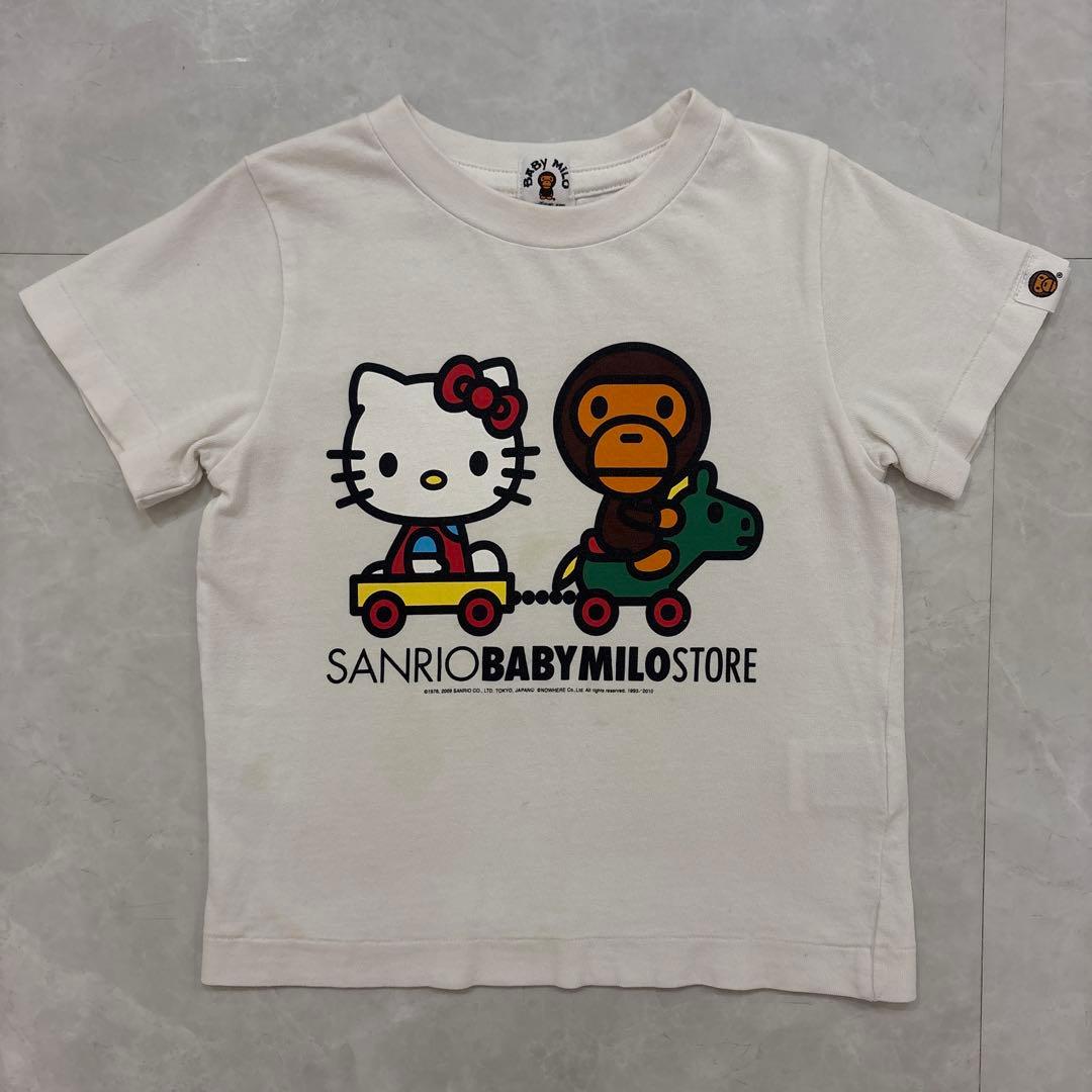 BAPE KIDS Hello Kitty Tシャツ ⑪ 06' Bape X Sanrio Hello Kitty & Baby Milo Tee (Japan Exclusive