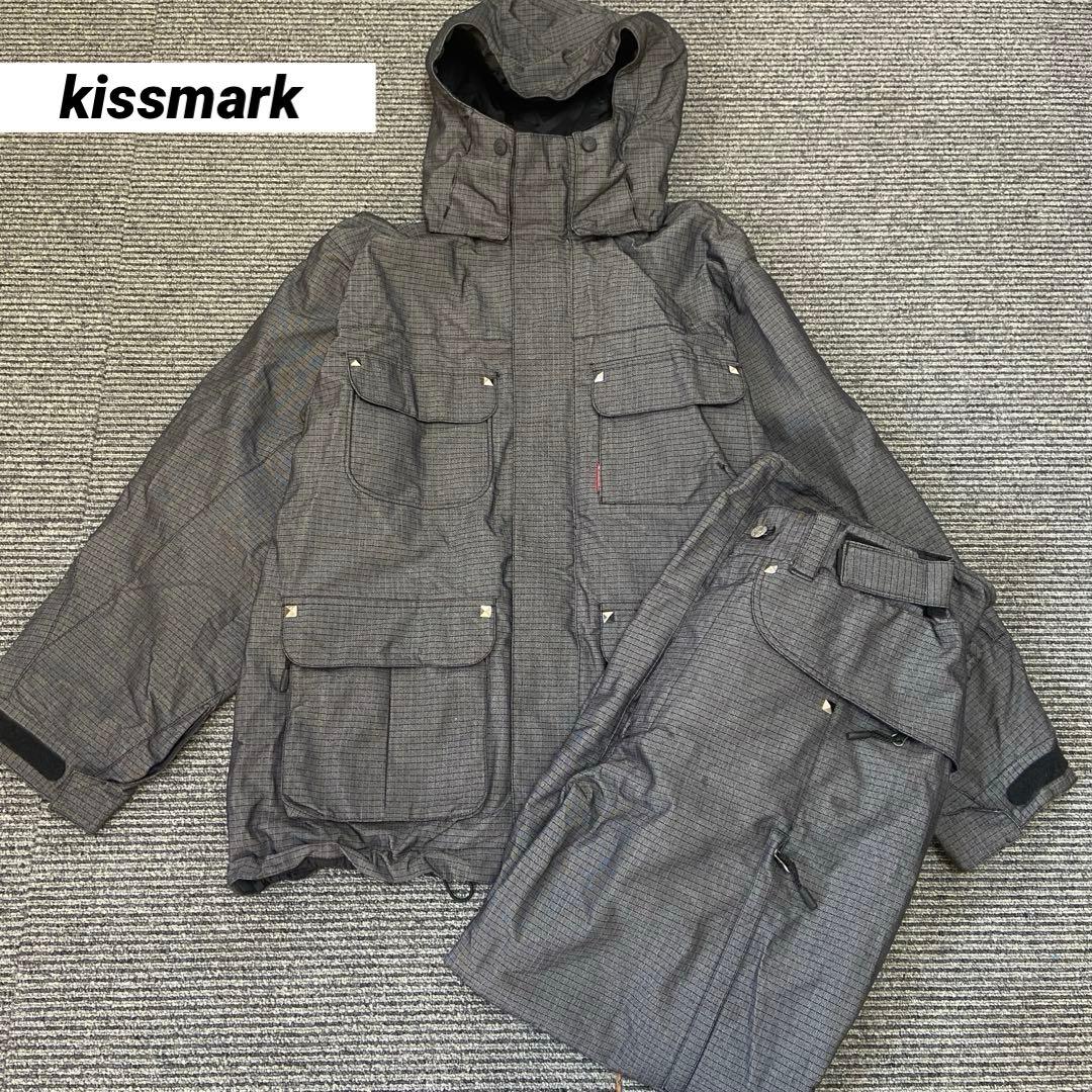 kissmark キスマーク⭐️スノーボードウェア　上下セット