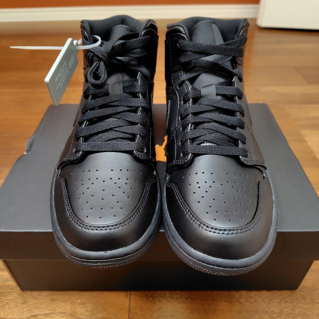 REPEZEN様用 AIR JORDAN 1 MID TRIPLE BLACK - メルカリ
