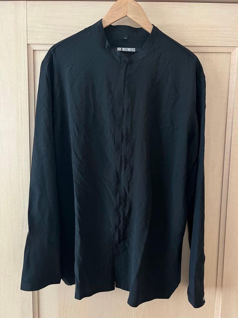 90s00s dirk bikkembergs シルクジップアップシャツ - メルカリ