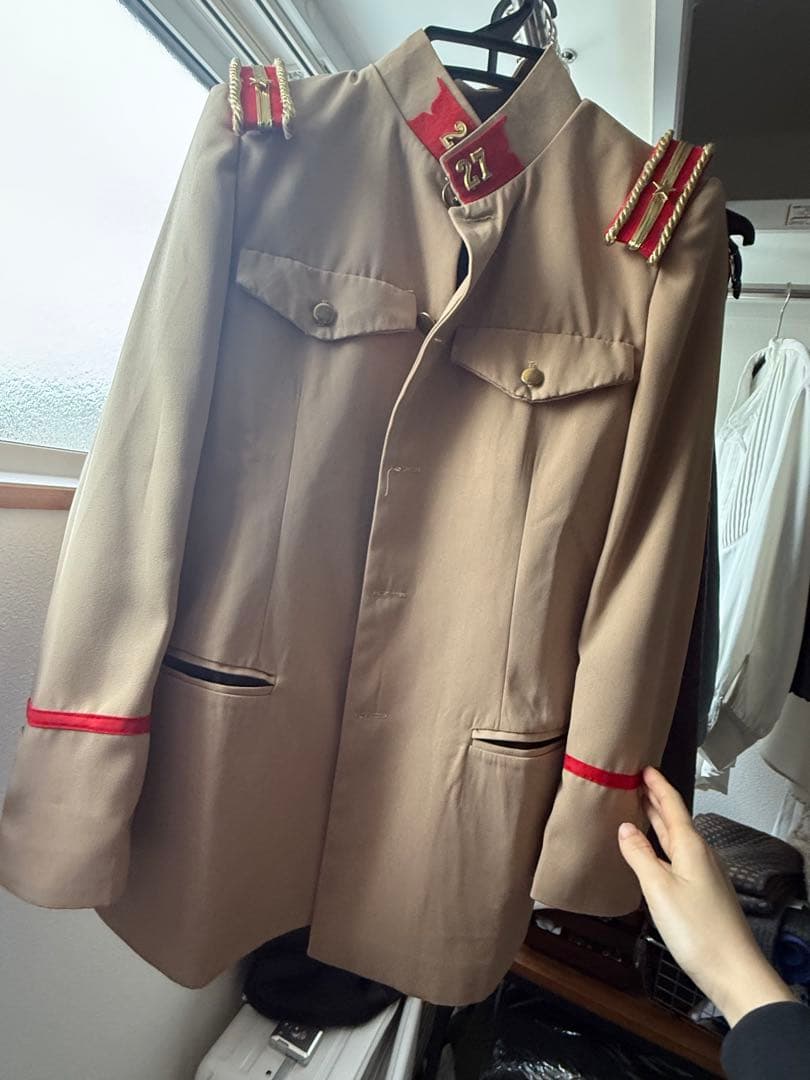 ゴールデンカムイ　鯉登少尉　コスプレ　上着　女性Lサイズ ゴールデンカムイ 鯉登少尉 コスプレ 上着 女性Lサイズ