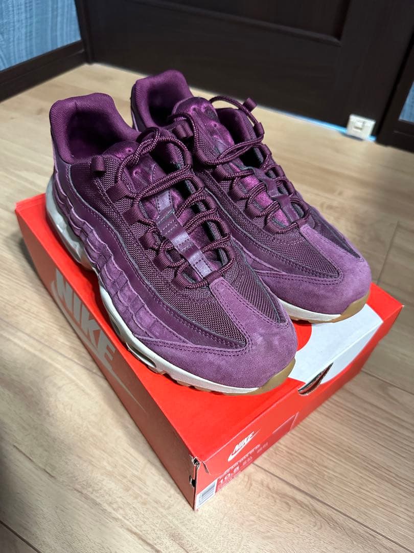 自転車マニアNIKE エアマックス95 AIRMAX95 SE パープル