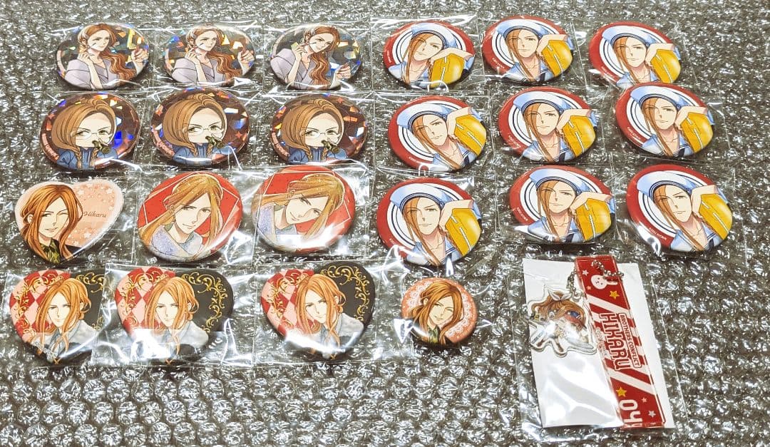 梶蓮 ホログラム缶バッジ バースデー