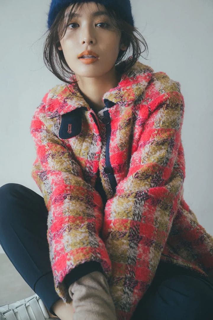 ルーニィ lounie ツイードジャケット 完売必至の『ファンシーツイード』で春をスタート☆｜LOUNIE（ルーニィ