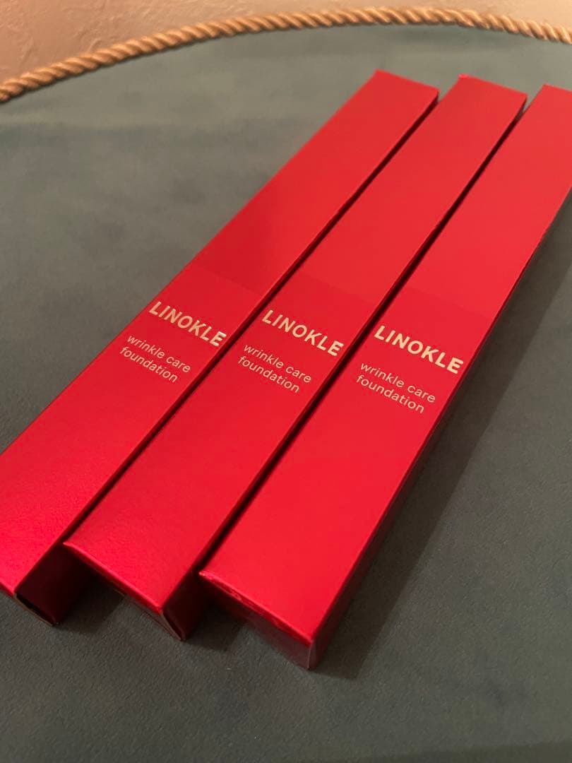 リノクル リンクルケアファンデーション　SPF47 PA+++ 3本セット