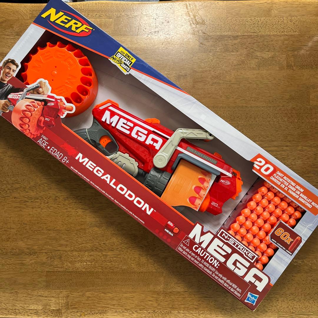 ナーフ メガロドン 楽天市場】【送料無料・直送品】ナーフ メガロドン メガパック ダーツ