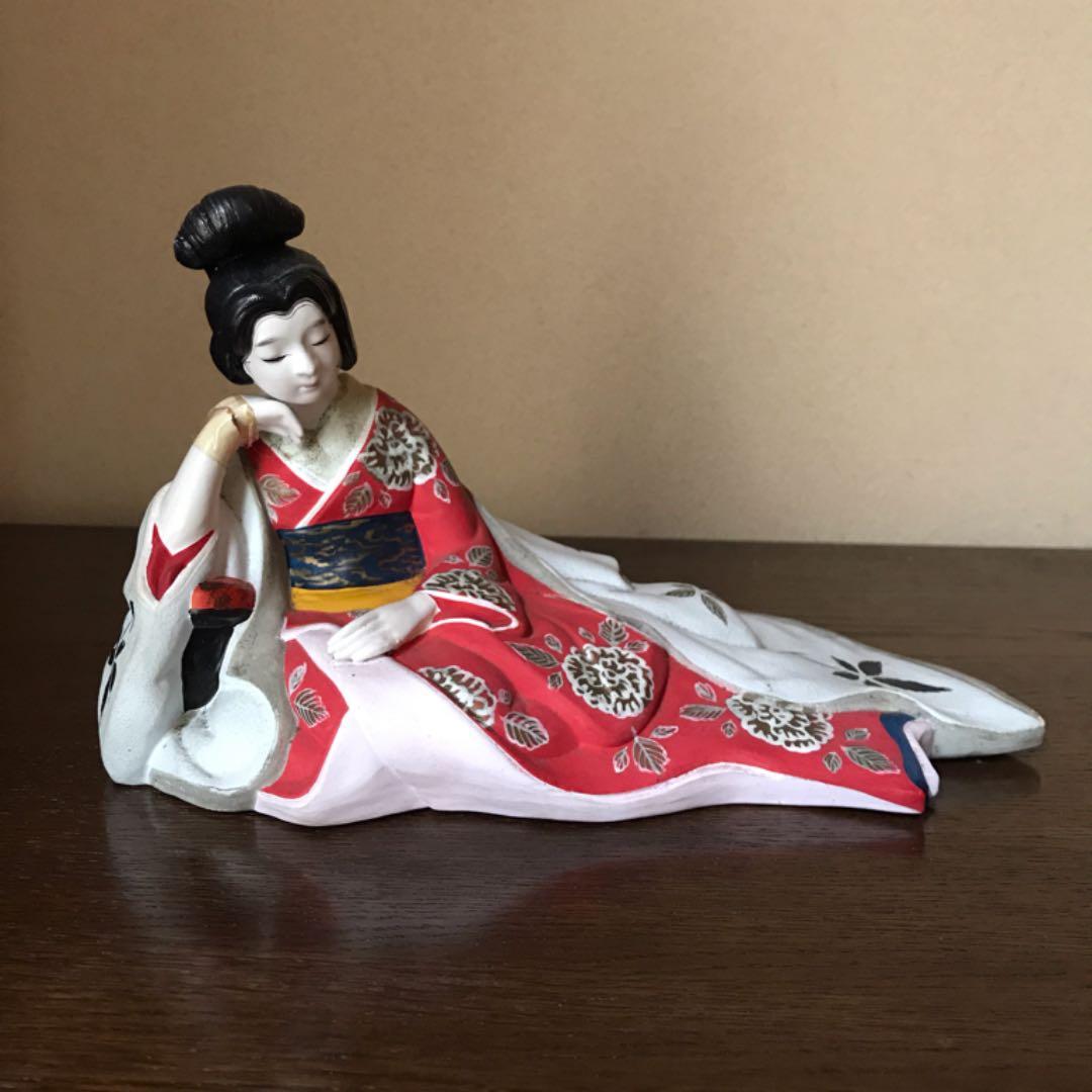 博多人形 裏絵春画人形 枕絵立体造形人形 花魁 古美術品 - メルカリ