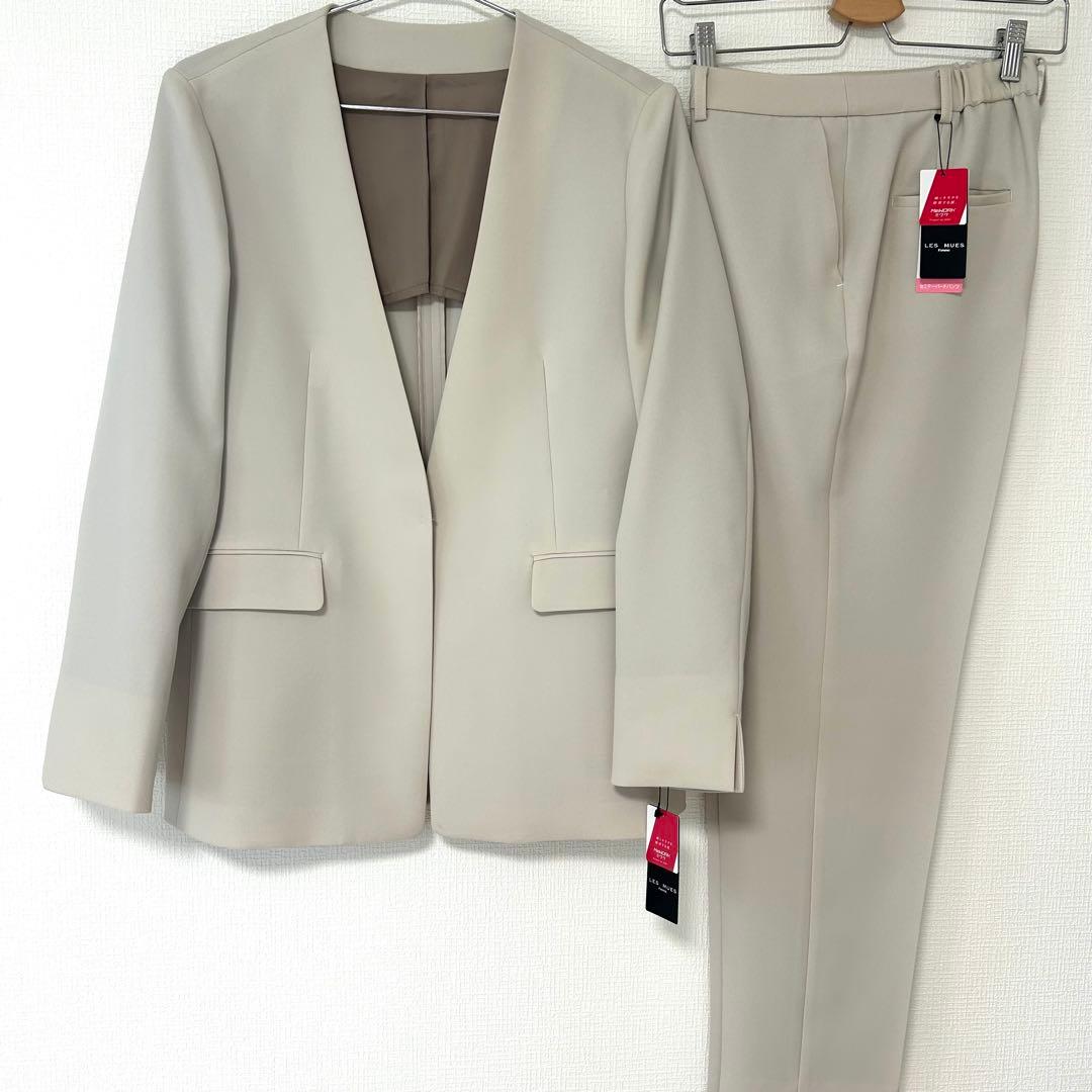 AOKI×Oggiコラボ【未使用タグ付】ノーカラージャケット パンツ　セット　L