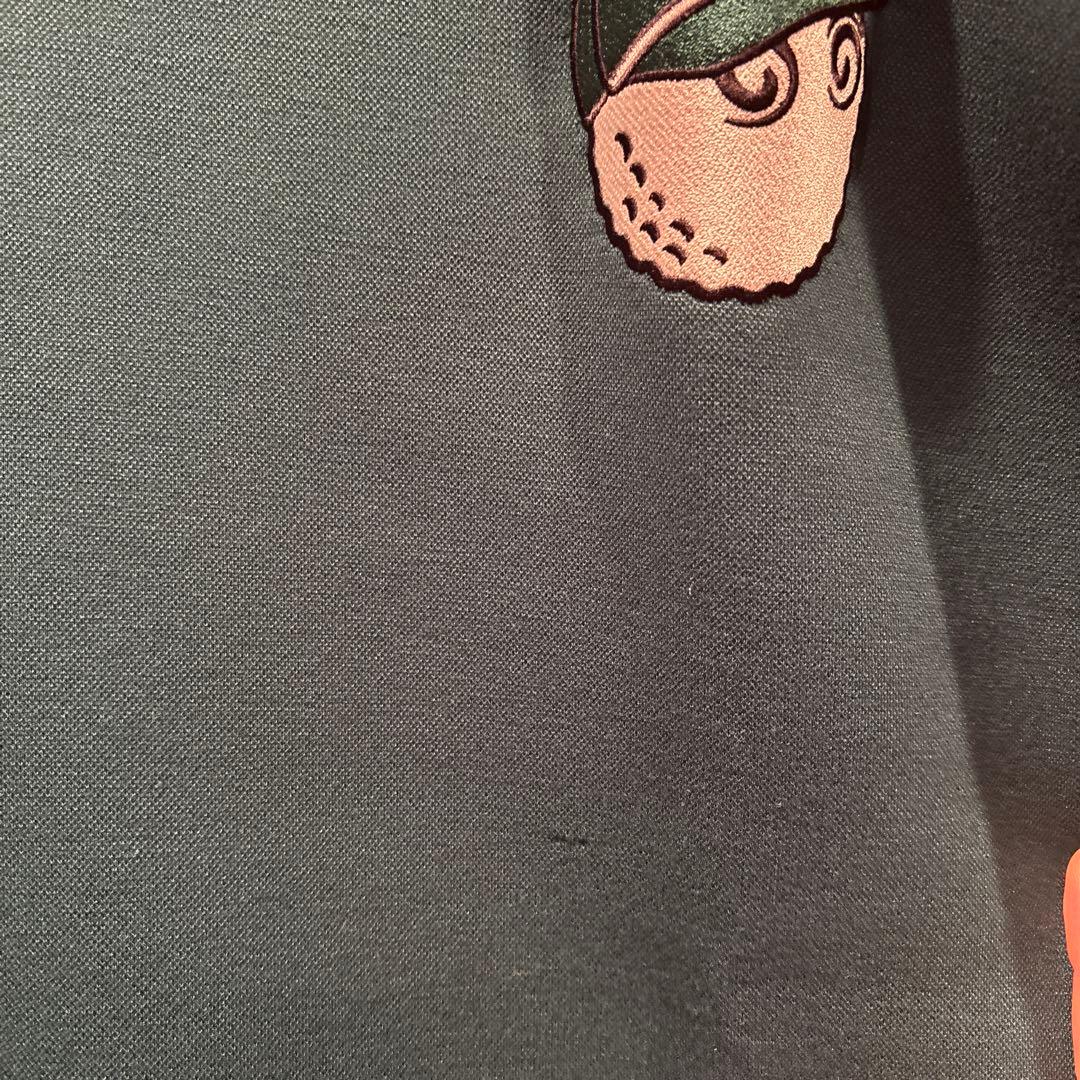 韓国 マルボンゴルフ刺繍セーター 緑 イエローラインあり。サイズ2XL