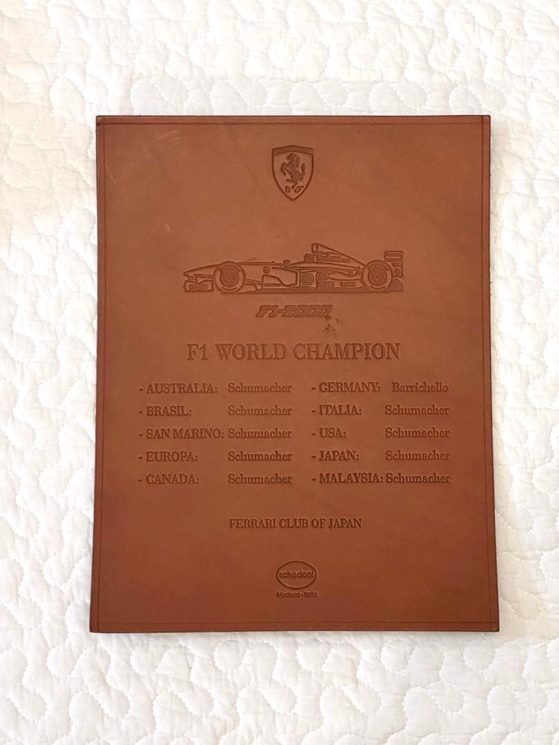 フェラーリ　F1 World Champion スケドーニ