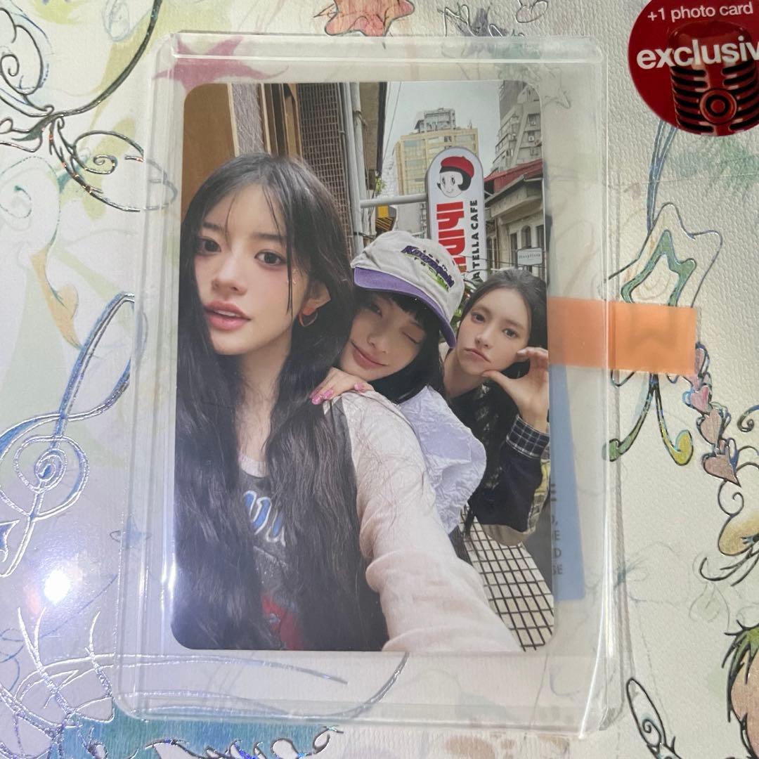 ILLIT アメリカ ヨーロッパ 限定 トレカ 公式 ミンジュ ユニット