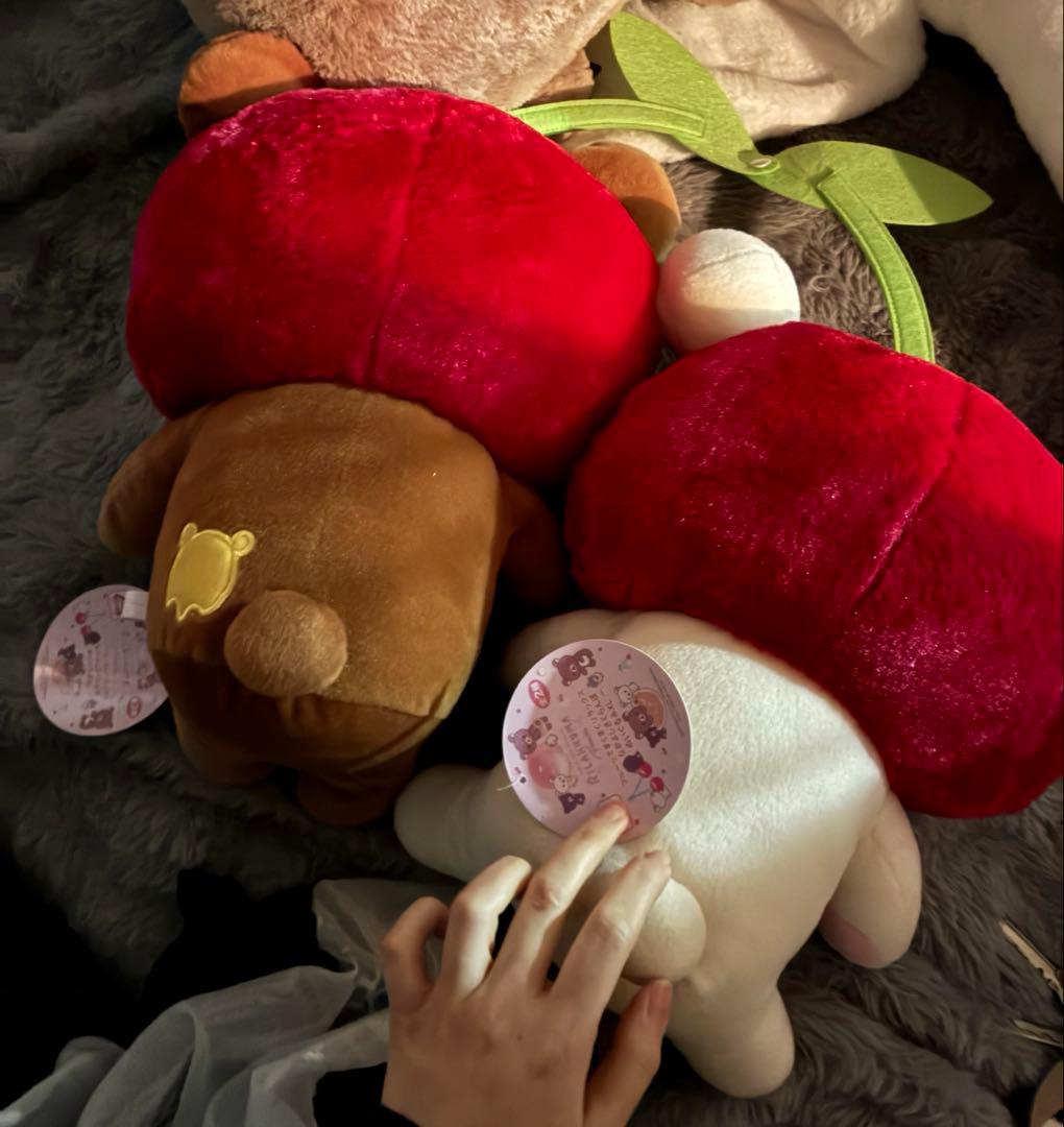 新品・タグ付き フルーツでまくまくリラックス なかよしさくらんぼ