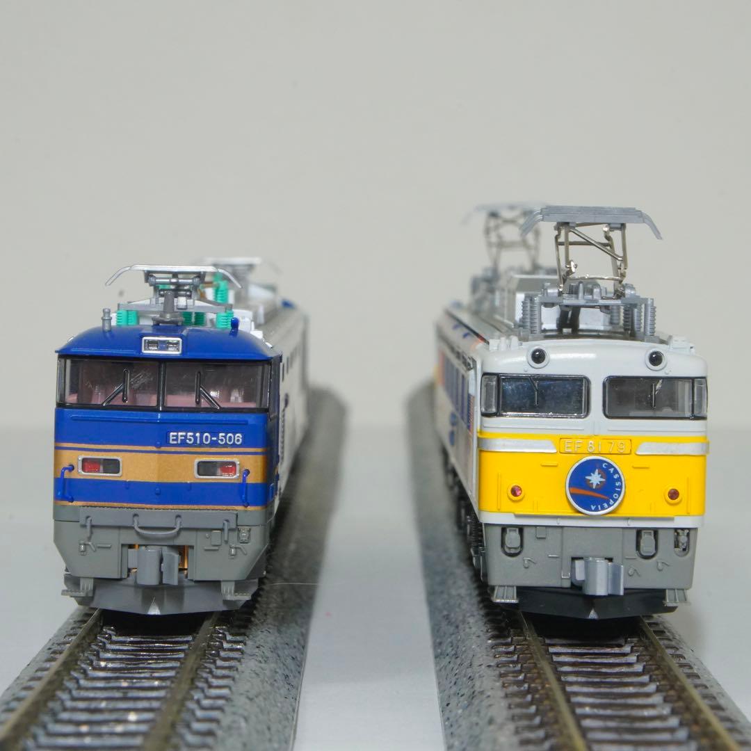 KATO EF510-500番台北斗星色 EF81カシオペア色 2両セット - メルカリ