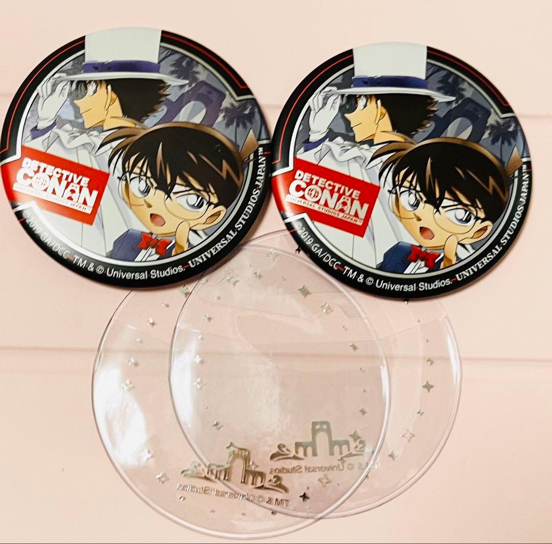 名探偵コナン 缶バッジ USJ - メルカリ