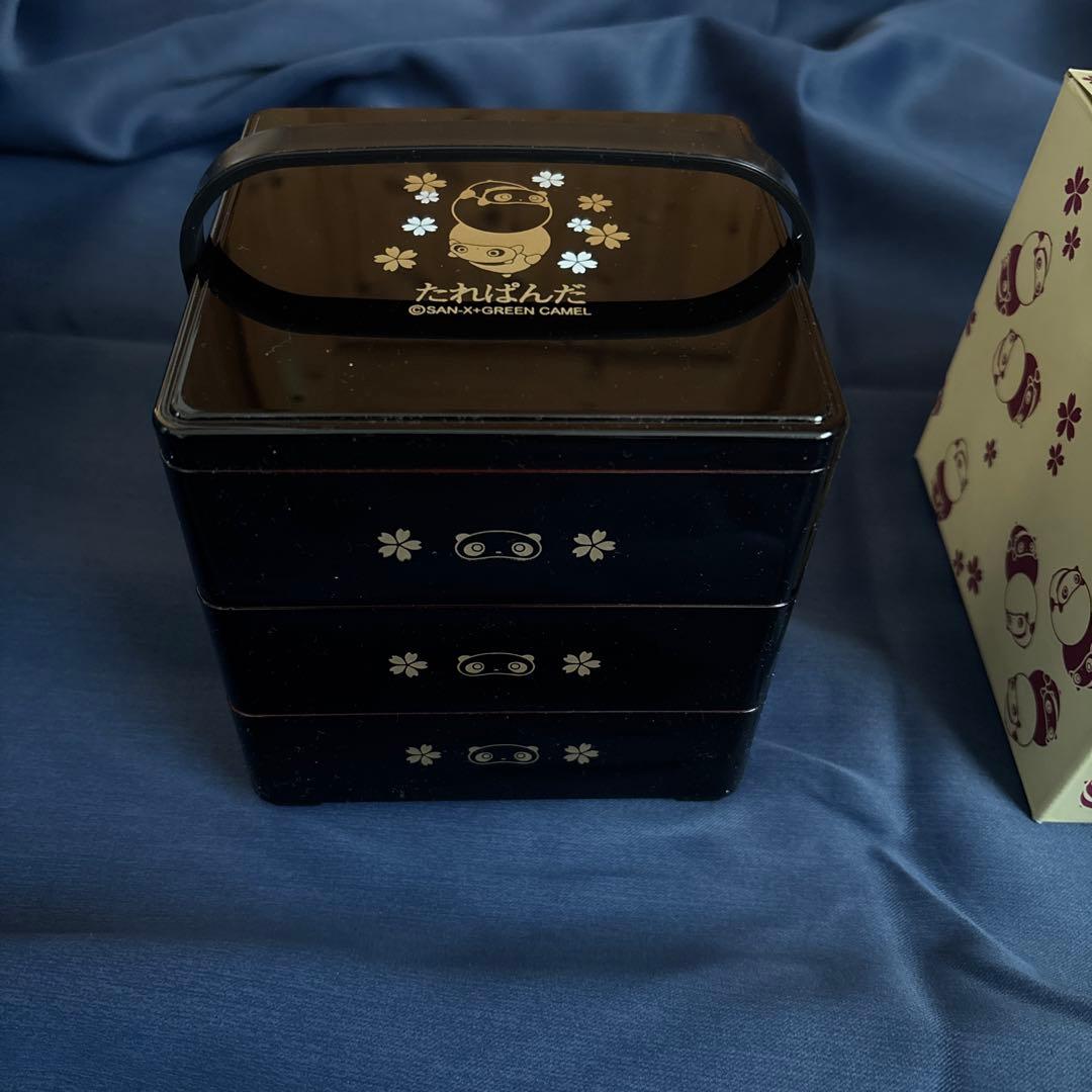 新品未使用品 たれぱんだ じゅうばこ 重箱 サンエックス 平成レトロ