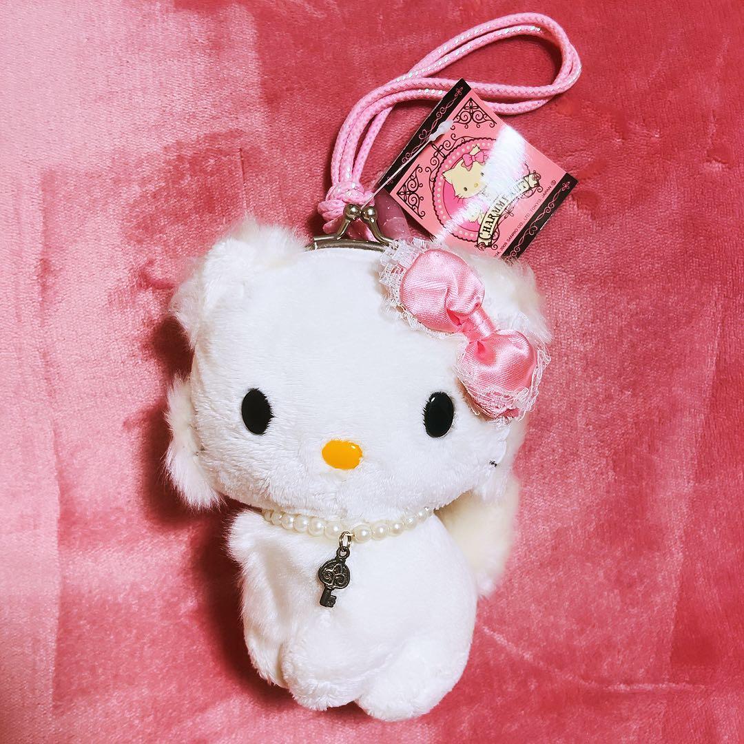 希少激レア　チャーミーキティ　がまぐちマスコットパース　2005 サンリオ